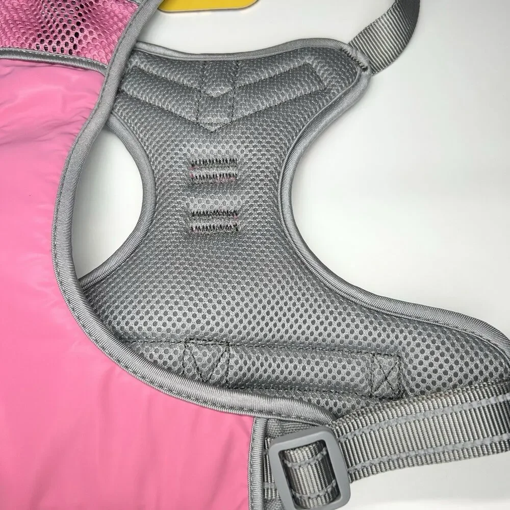 EveryYay Embrace the Pace Pink Front Walking Reflective Dog Harness, XXL / XXXL